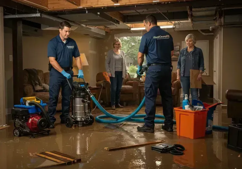 Basement Water Extraction and Removal Techniques process in Glenville, CT